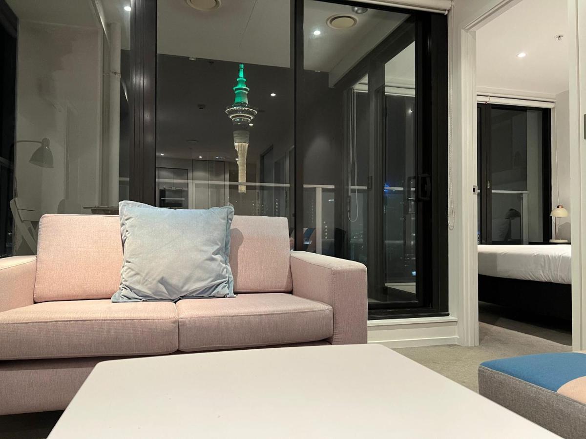 Amazing Views 2 Bedroom Apt In Auckland Cbd Eksteriør billede